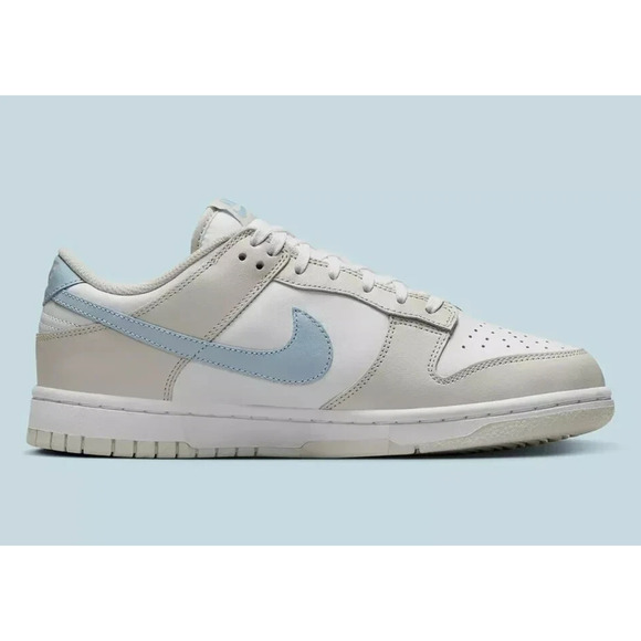 Nike Dunk Low WMNS Sz 12W White/LT Armory Blue HF0023-100 Fast FREE Shipping - Picture 2 of 6